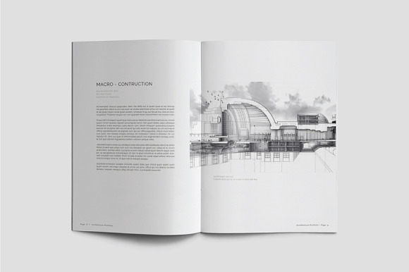 Architecture Portfolio/Brochure in Brochure Templates - product preview 4