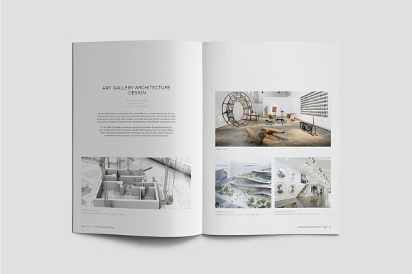 Architecture Portfolio/Brochure in Brochure Templates - product preview 11