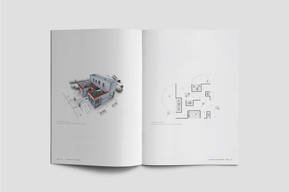 Architecture Portfolio/Brochure in Brochure Templates - product preview 14