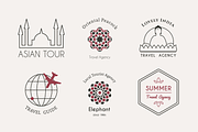 6 Travel Logo Templates