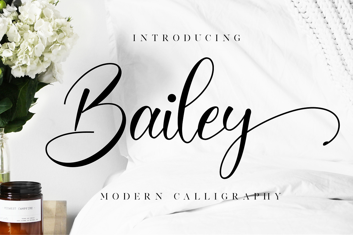 Bailey Script in Script Fonts - product preview 8