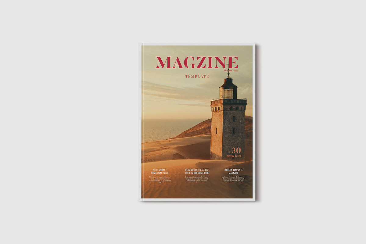 Multipurpose Magazine Template in Magazine Templates - product preview 8