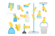Cleanning tools with hands