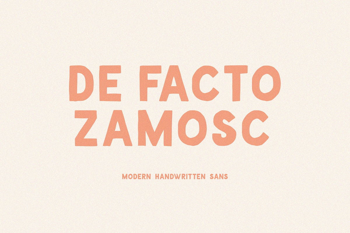 De Facto Zamosc + Free Font & Logos in Sans-Serif Fonts - product preview 8