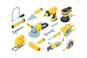 Constructions tools. Drill hammer