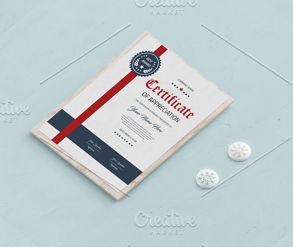 Certificate of Appreciation V24 in Stationery Templates - product preview 1