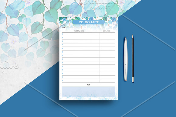Planner Template V10 in Stationery Templates - product preview 2