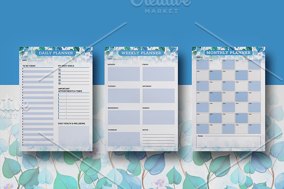 Planner Template V10 in Stationery Templates - product preview 5