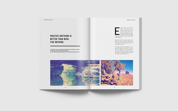 Simple & Clean Magazine Tempalte IV in Magazine Templates - product preview 6