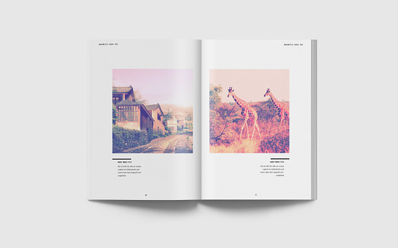 Simple & Clean Magazine Tempalte IV in Magazine Templates - product preview 7