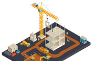 Isometric construction composition