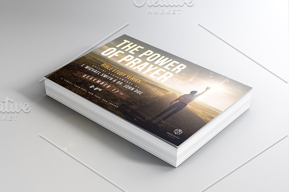The Pover Of Prayer in Flyer Templates - product preview 1