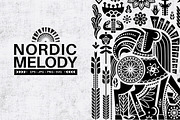 NORDIC MELODY. Vector collection