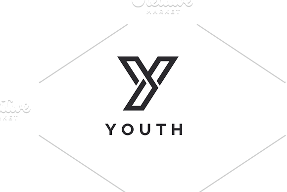 Initial Y Logo in Logo Templates - product preview 2
