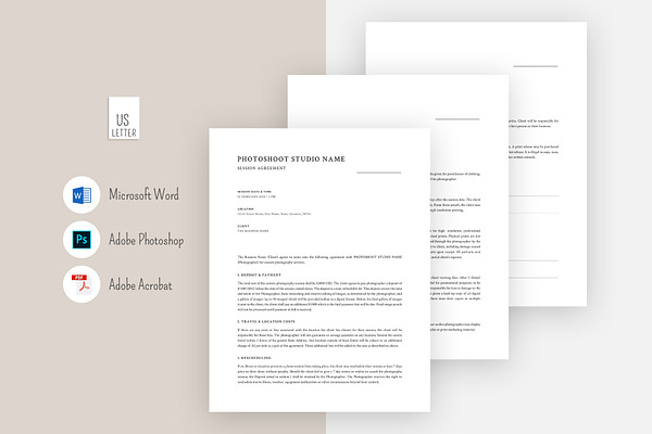 Photography Contract Template
