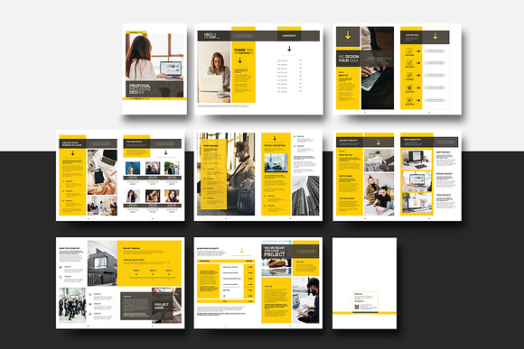 Business Proposal Templates in Stationery Templates - product preview 12