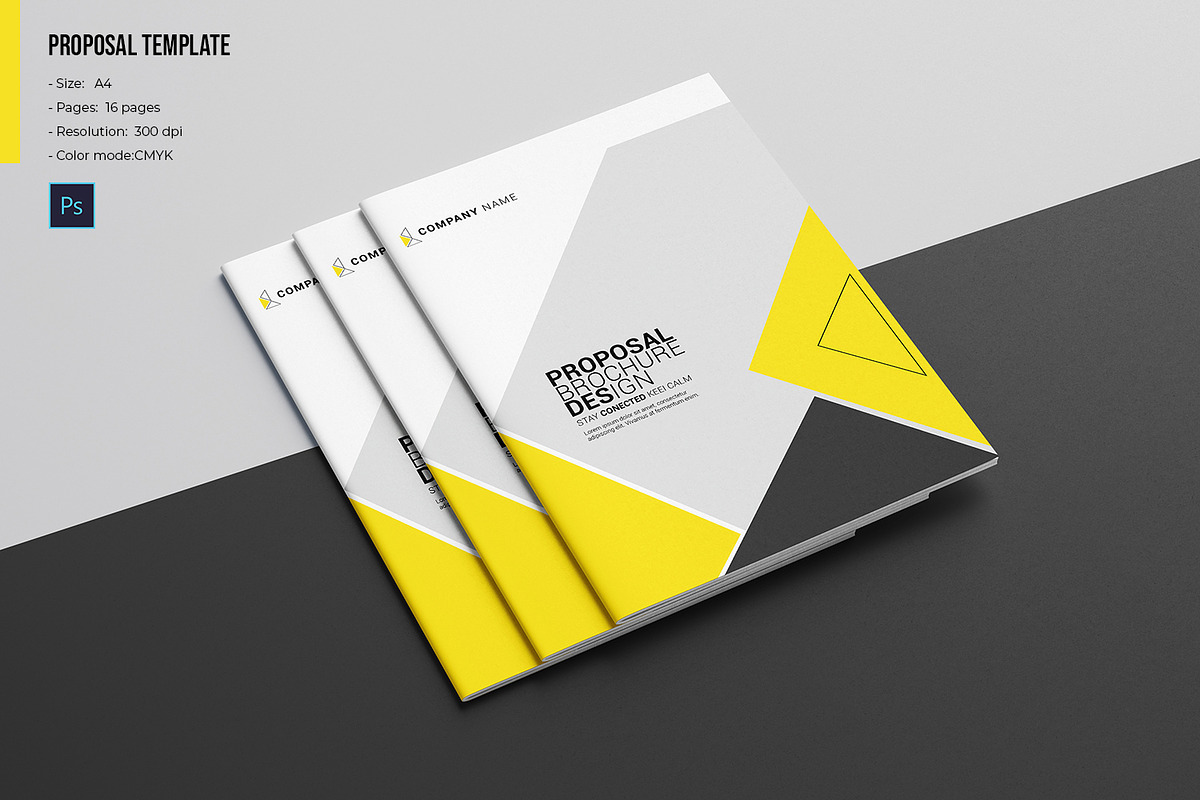 Business Proposal Template's in Stationery Templates - product preview 8