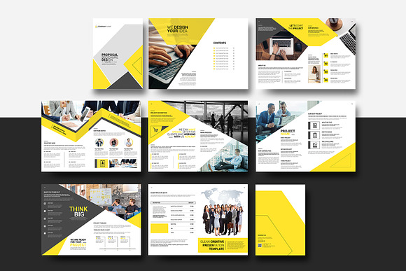 Business Proposal Template's in Stationery Templates - product preview 11