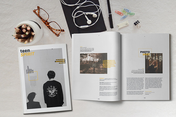 Multipurpose Indesign Magz Template in Magazine Templates - product preview 2