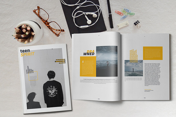 Multipurpose Indesign Magz Template in Magazine Templates - product preview 4