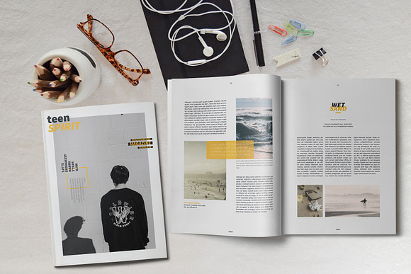 Multipurpose Indesign Magz Template in Magazine Templates - product preview 8