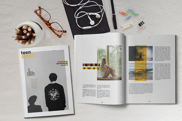 Multipurpose Indesign Magz Template in Magazine Templates - product preview 9