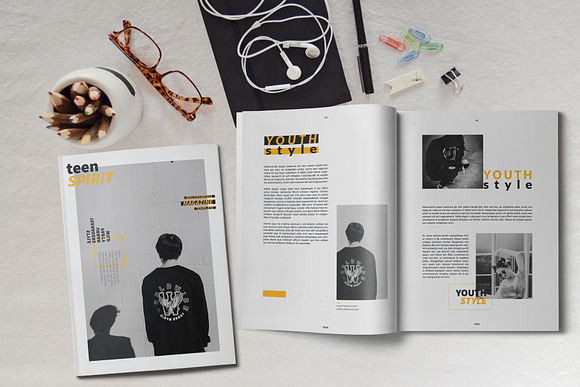 Multipurpose Indesign Magz Template in Magazine Templates - product preview 10