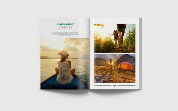 Simple & Clean Magazine Template V in Magazine Templates - product preview 4