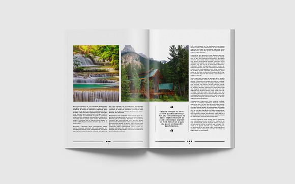Simple & Clean Magazine Template V in Magazine Templates - product preview 5
