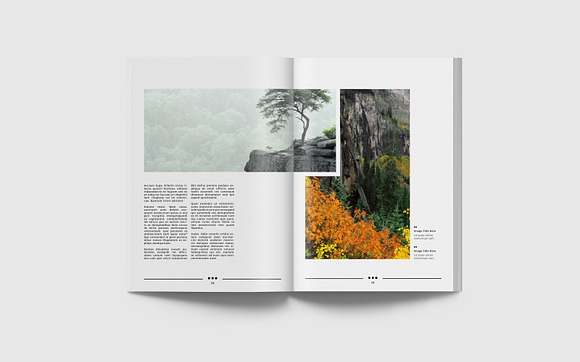 Simple & Clean Magazine Template V in Magazine Templates - product preview 6