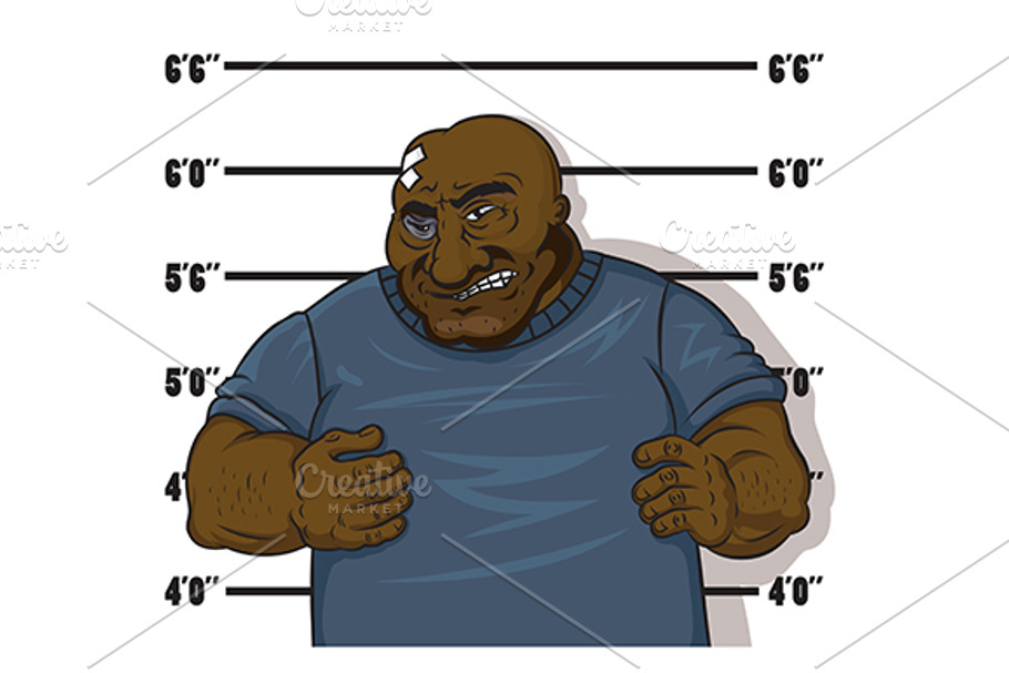 Afro-American prisoner in Graphics - product preview 8