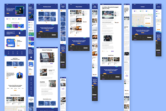 FIVE - Responsive Templates in Landing Page Templates - product preview 7