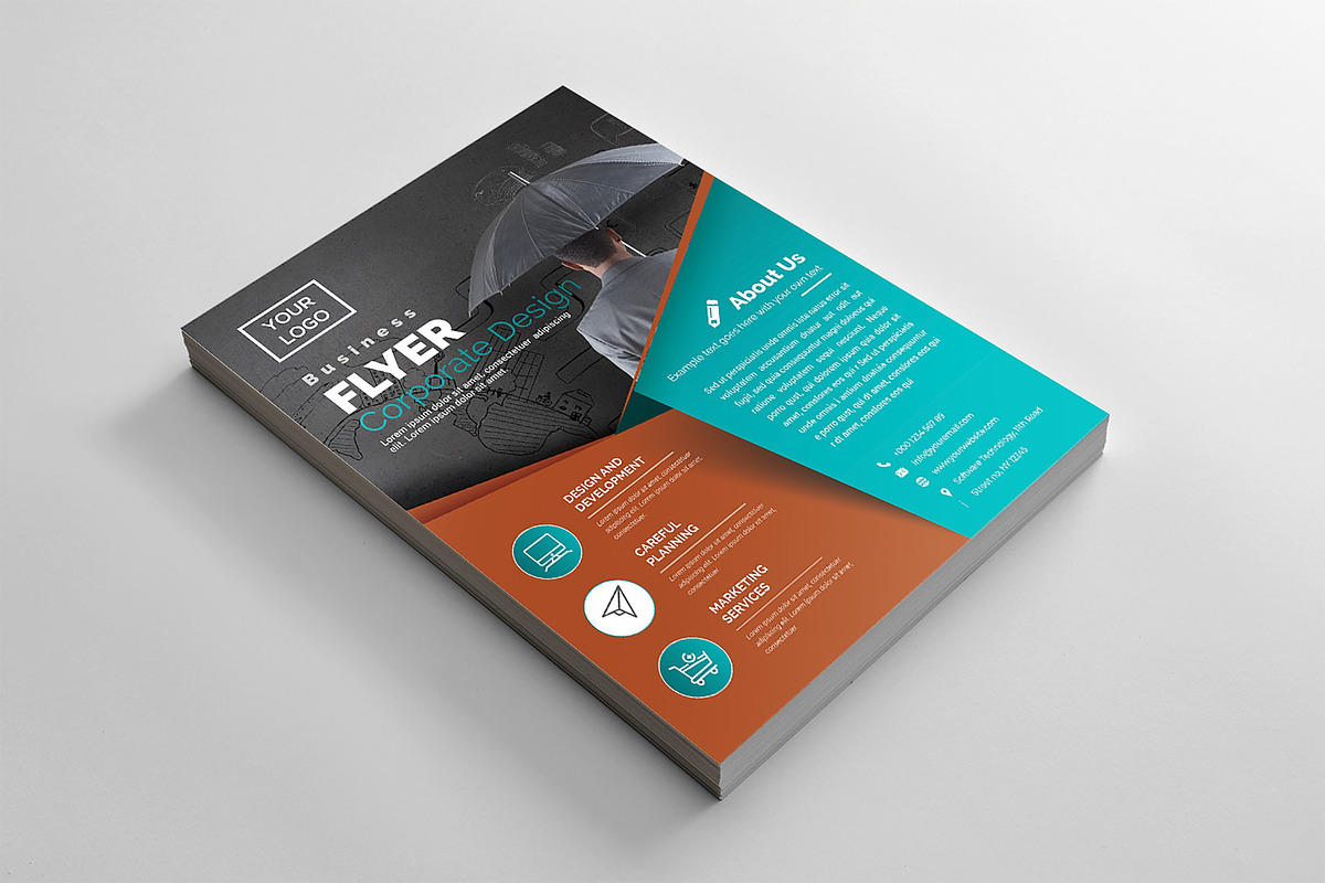 90 Corporate Flyers Bundle in Flyer Templates - product preview 8