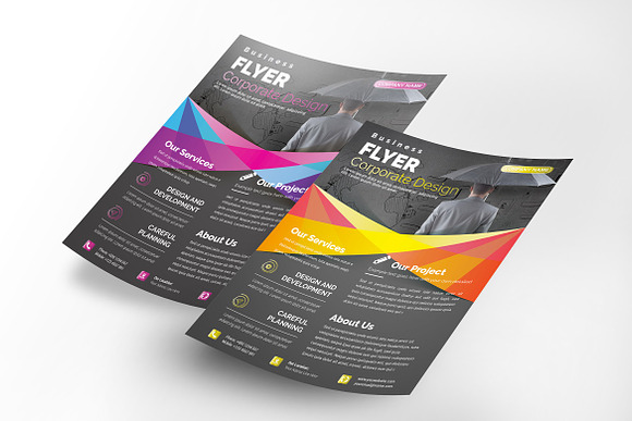 90 Corporate Flyers Bundle in Flyer Templates - product preview 4