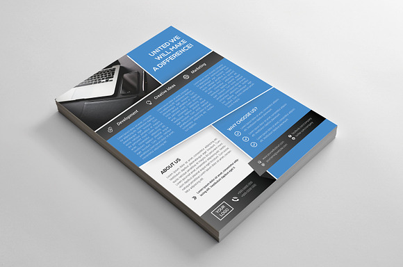 90 Corporate Flyers Bundle in Flyer Templates - product preview 17
