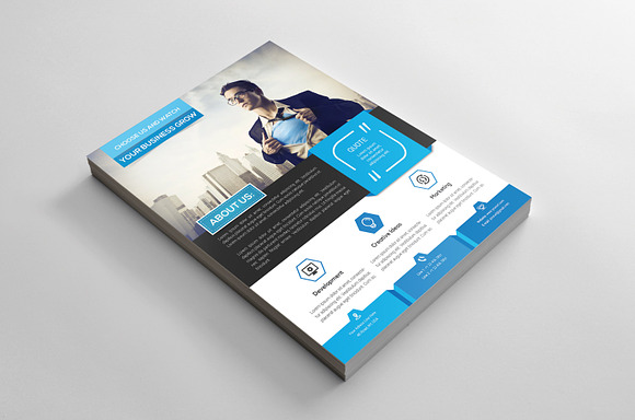 90 Corporate Flyers Bundle in Flyer Templates - product preview 19
