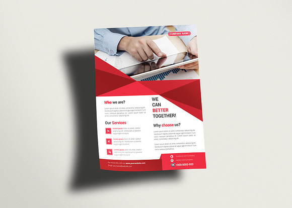 90 Corporate Flyers Bundle in Flyer Templates - product preview 31
