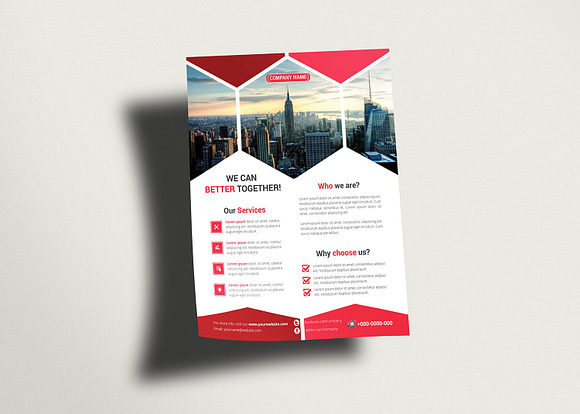 90 Corporate Flyers Bundle in Flyer Templates - product preview 32