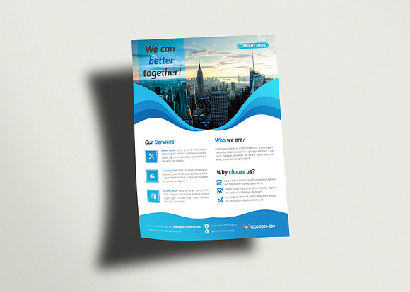 90 Corporate Flyers Bundle in Flyer Templates - product preview 34