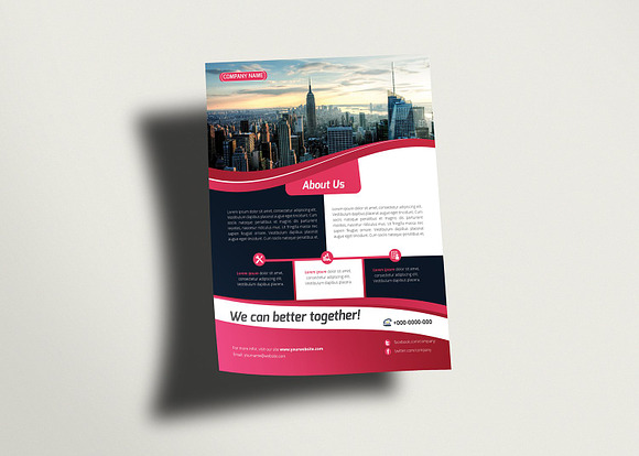 90 Corporate Flyers Bundle in Flyer Templates - product preview 36