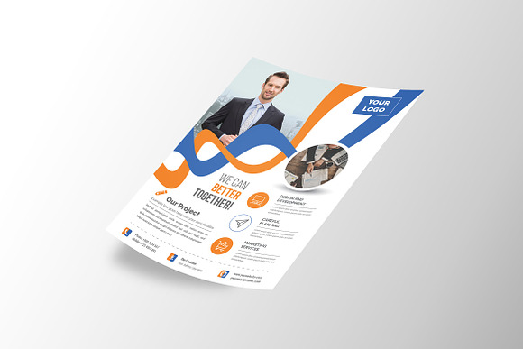 90 Corporate Flyers Bundle in Flyer Templates - product preview 39