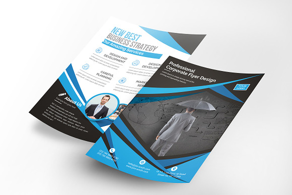 90 Corporate Flyers Bundle in Flyer Templates - product preview 41