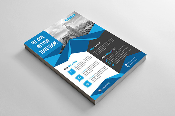 90 Corporate Flyers Bundle in Flyer Templates - product preview 42