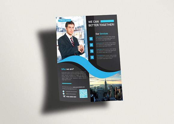 90 Corporate Flyers Bundle in Flyer Templates - product preview 50