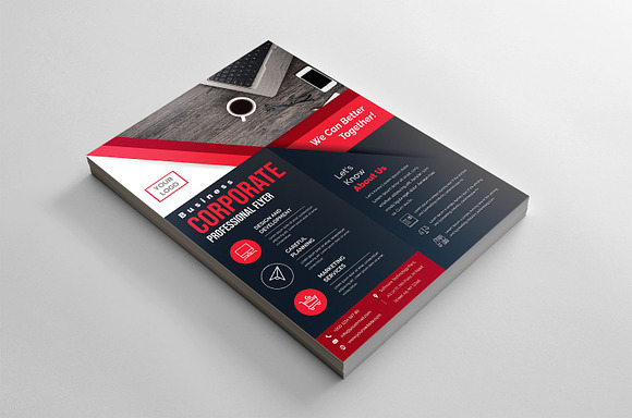 90 Corporate Flyers Bundle in Flyer Templates - product preview 61