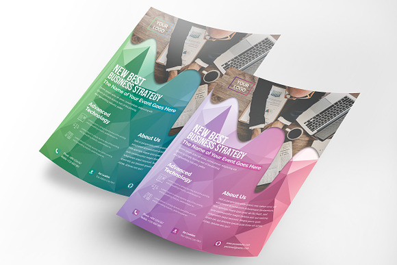 90 Corporate Flyers Bundle in Flyer Templates - product preview 63