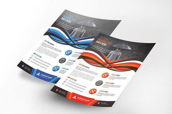 90 Corporate Flyers Bundle in Flyer Templates - product preview 66