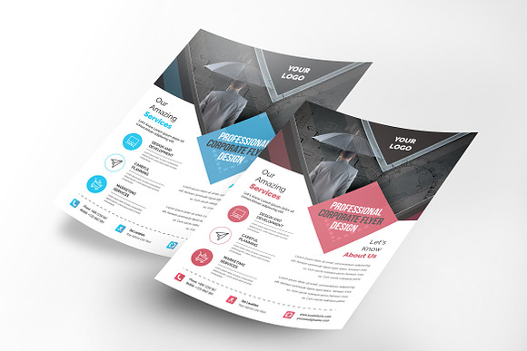 90 Corporate Flyers Bundle in Flyer Templates - product preview 71