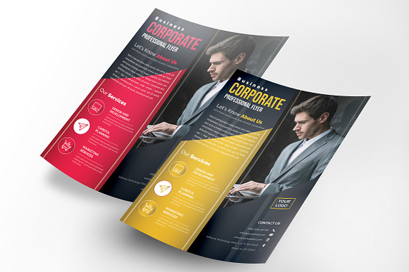 90 Corporate Flyers Bundle in Flyer Templates - product preview 72
