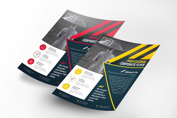 90 Corporate Flyers Bundle in Flyer Templates - product preview 76
